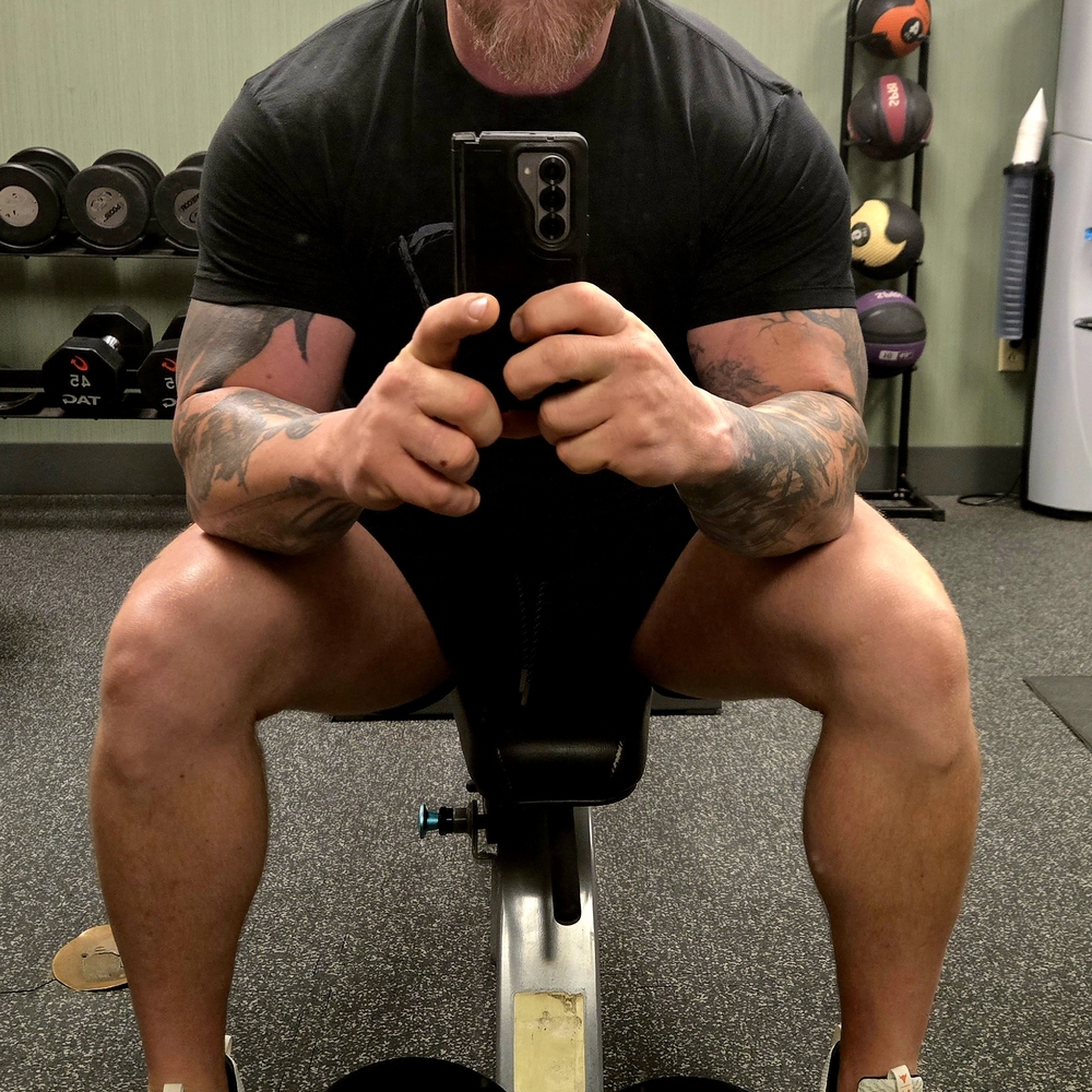 Men's Black Athletic Shorts